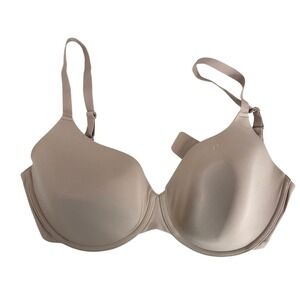 SKIMS Fits Everybody T-Shirt Bra Underwire Padded Clay Nude 36DD RN158973